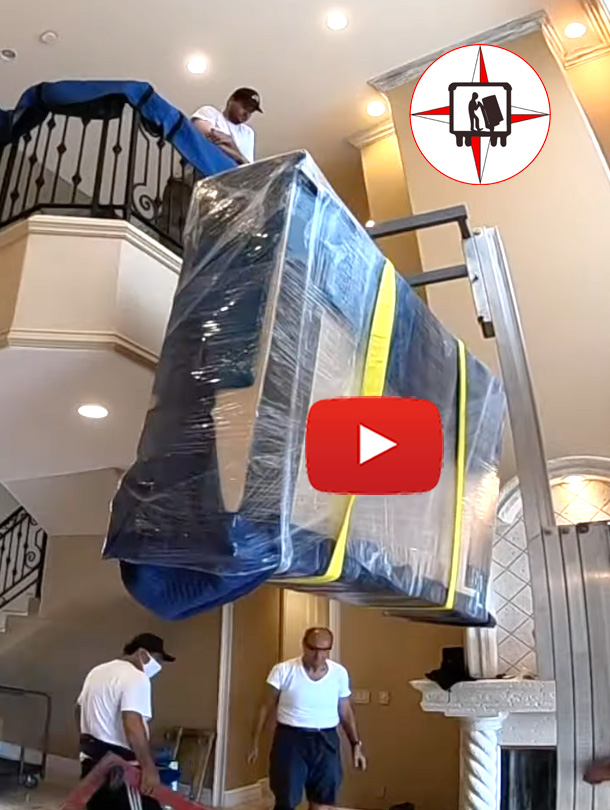 How to Hoist Down a Huge Armoire Using Adequate Hoisting Equipment